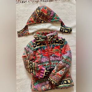 Desigual Multicolor Patterned Jacket